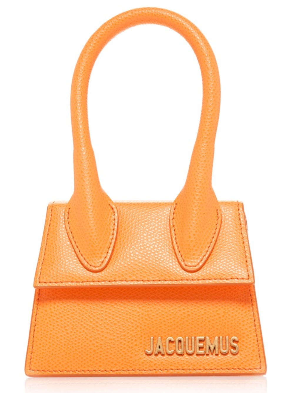 Jacquemus Bright Orange Mini Le Chiquito. Like new ! Not long strap !